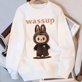 Kawaii Labu Inspired Sweatshirt - Gift For Labu Fans - Harajuku Style Animal Sweatshirt Hoodies T-Shirts