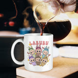 Kawaii Labubu Inspired Mug - Gift For Labu Fans Harajuku Style Coffee Mug