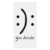 You decide funny beach towel for kids and adults