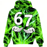 6 7 Six Seven Trendy Shirts Sweatshirts Hoodies for Kids and Adults