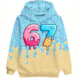 6 7 Six Seven Trendy Shirts Sweatshirts Hoodies for Kids and Adults