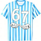 6 7 Six Seven Trendy Shirts Sweatshirts Hoodies for Kids and Adults