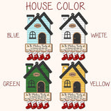 Our First Home Keepsake - Personalized New Home Christmas Ornament - 2024 Christmas Gift