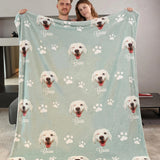 Personalized Dog Blanket with Name | Custom Photo Blanket for Dog | Custom Pet Photo Blanket | Personalized Dog Lover Gift | Gift for Pet