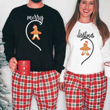 Christmas Couple Merry Christmas Sweatshirt, Christmas Couple Matching, Funny Christmas Couples Sweater, Holiday Couples Sweatshirt