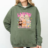 Kawaii Labu Inspired Sweatshirt - Gift For Labu Fans Harajuku Style Animal Sweatshirt Hoodies T-Shirts