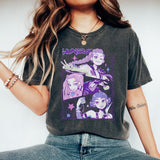 Kpop Demon Hunters Shirt, Jinu Manga Shirt, Korean Pop Lover Gift, Kpop Huntrix Shirt, Demon Hunter Merch, Saja Girls Fan Shirt, Kpop Shirt