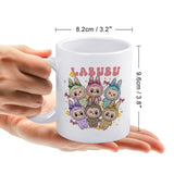 Kawaii Labubu Inspired Mug - Gift For Labu Fans Harajuku Style Coffee Mug