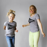 Family Matching Shirt - Pizza Lover Handmade Graphic Tees, Dad Gift for Him from kids, Family Photo Outfit