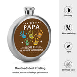 Custom Flask For Dad, To Dad From The Reasons You Drink, Father's Day Gift, Gift For Grandpa, Funny Dad Gift