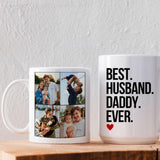 Personalized Coffee Cup With Photo and Text for Dad Husband Son Grandpa