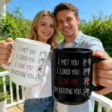 Romantic Mug for Couples - Perfect Gift for Him Her for Valentine's Day Anniversary