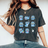 Cute Demon Hunter Tiger Shirt, Derpy the Tiger And Bird Demon Hunter Tiger Tee, Hunters Tiger fan, Kpop Saja Boys