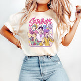 Saja Boys Boy Band T-Shirt, Kpop Demon Hunters Movie Shirt, Bootleg Retro Movie Shirt, Demon Hunters Merch Shirt