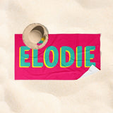 Personalized Name Beach Towel for Kids and Adults