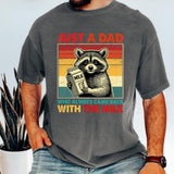 Just A Dad Who Always Came Back With The Milk T-Shirt, Funny Father’s Day Shirt, Father's Day Shirt, Gift for Dad