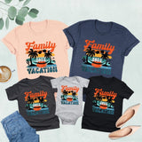 Family Vacation 2025 Shirt, Family Matching Shirt, Family Summer Gift, Family Beach, Summer Vacation, Family Trip, Summer Holiday, Adventure