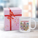 Kawaii Labubu Inspired Mug - Gift For Labu Fans Harajuku Style Coffee Mug