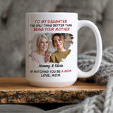 To My Daughter Personalized Mug with Photo - Unique Mother Daughter Gifts