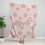 Personalized Blanket With Name, Super Soft Premium Fleece Blanket for Kids and Adults - Unique Gift for Birthday, Baby Shower, Christmas, House Warming, Valentine's day