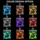 Unisex Personalized T-Shirt with Photo and Text - Unique Gift for Father's Day, Birthday, Mother's Day, Christmas