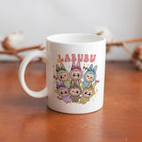 Kawaii Labubu Inspired Mug - Gift For Labu Fans Harajuku Style Coffee Mug