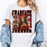 Unisex Personalized Shirt With Photos and Text for Graduation