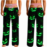Halloween Pajama Pants Funny 3D Hairy Cheeky Costume Vintage Leg Thong Big Booty Pjs
