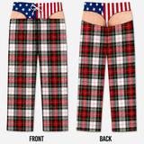 Christmas Pajama Pants Funny 3D Hairy Cheeky Costume Vintage Leg Thong Big Booty Pjs