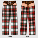 Christmas Pajama Pants Funny 3D Hairy Cheeky Costume Vintage Leg Thong Big Booty Pjs