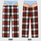 Christmas Pajama Pants Funny 3D Hairy Cheeky Costume Vintage Leg Thong Big Booty Pjs