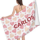 Personalized Beach Towel with Name