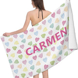 Personalized Beach Towel with Name