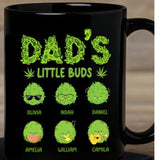 Funny Dad Mug with Kids Names, World's Dopest Dad Mug, Father Daughter Mug, Father and Son, Grandpa Daddy Birthday Gift, Best Dad Ever Gifts