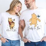 Winnie The Pooh Pregnancy Shirt, Daddy to Bee Shirt, Mommy to Bee Shirt, Disney Pooh Mommy Tee, Disneyworld Pregnancy Shirt