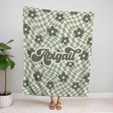 Personalized Blanket With Name, Super Soft Premium Fleece Blanket for Kids and Adults - Unique Gift for Birthday, Baby Shower, Christmas, House Warming, Valentine's day