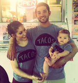 Family Matching Shirt - Taco Lover Handmade Graphic Tees, Dad Gift for Him from kids, Family Photo Outfit