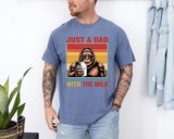 Just A Dad Who Always Came Back With The Milk T-Shirt, Retro Dad Shirt , Funny Father’s Day Shirt, Father's Day Shirt, Gift for Dad