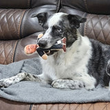 Hilarious Squeaky Dog Toy - Durable Polyester Chew Toy for All Breeds