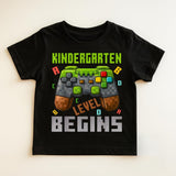 Customizable Text Back To School Shirt, First Day Of School Shirt, Game Shirt for Kindergarten, 1st Grade and 2nd Grade