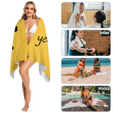 You decide funny beach towel for kids and adults