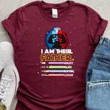 Custom Star Wars Dad Shirt With Kids Names, Father's Day Gift Shirt, Personalized Dad Shirt with Names, Darth Vader Lightsaber Kids Shirt