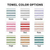 Personalized Beach Towel with Photo Name and Any Text