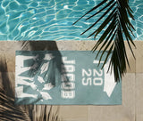 Personalized Graduation Beach Towel, Custom Name & Year Towel for Class of 2025, Senior Graduation Gift for Her or Him, Unique Grad Pool Towel