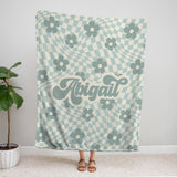 Personalized Blanket With Name, Super Soft Premium Fleece Blanket for Kids and Adults - Unique Gift for Birthday, Baby Shower, Christmas, House Warming, Valentine's day