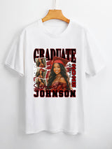 Unisex Personalized Shirt With Photos and Text for Graduation