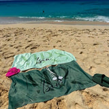 Custom Couple Towel,Personalized Mr. and Mrs. Beach Towel, His and Hers Newlywed Gift, Just Married Bride Gift, Wedding Gift,Honeymoon Gift