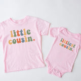 Big Cousin Retro Shirts, Biggest Cousin Shirt, Retro Cousin Shirt, Little Cousin Shirt, Littlest Cousin Shirt, Matching Cousin Shirts