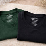 Custom Inside Neck T-Shirt with Name & Text - Personalized Birthday Gifts For Bestie - Never Forget That I Love You