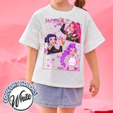 Kpop Demon Hunters T-Shirt Gift for Woman, Jinu Manga, Kpop Huntrix Shirt, Demon Hunter Merch, Kpop Saja Girls Fan Shirt